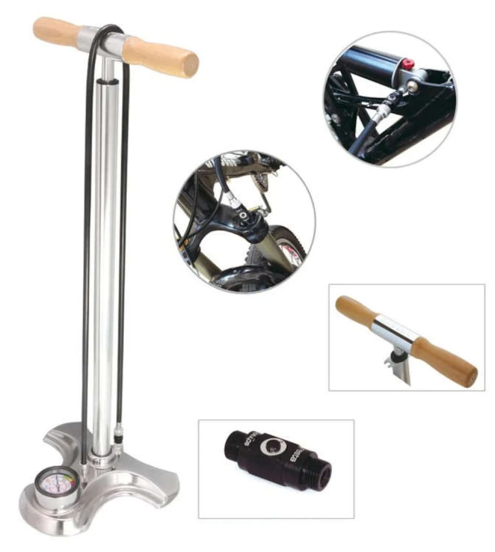 Airbone floor pump Alu Body ZT-908 1