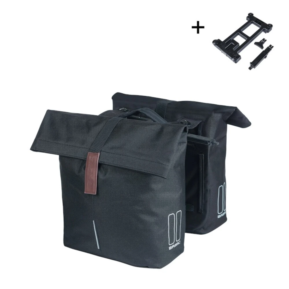 Basil double panniers City MIK 3
