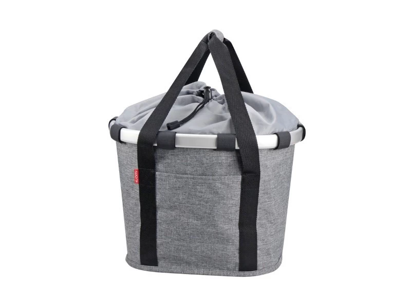 city bag KLICKfix Bikebasket twist silver 1