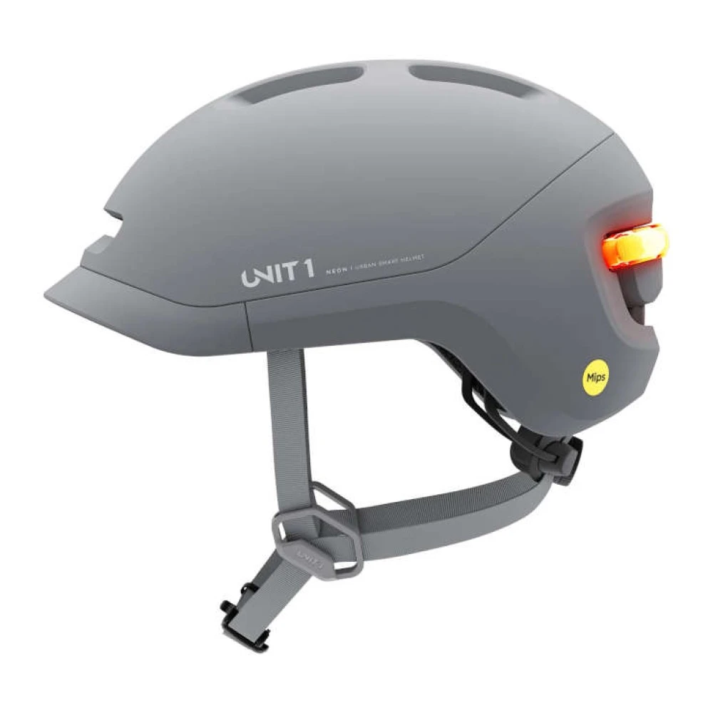 NEON Mips Smart Helmet M, Mineral Gray 1