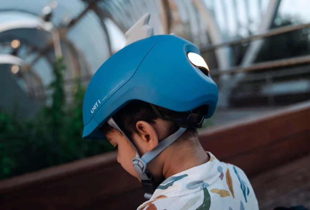 SPARKY Smart Helmet / Powder Blue 8