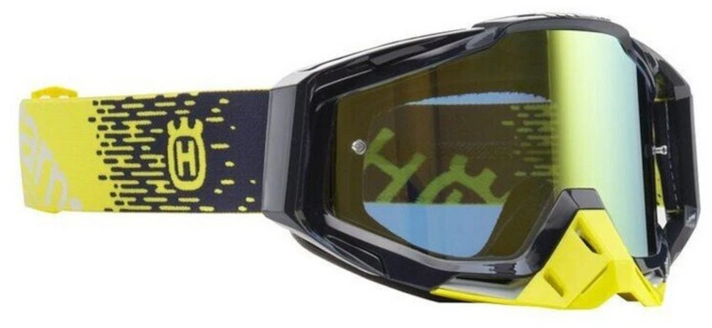 HQV Bikewear Accelerate Racecraft + Goggles OS BLUE/YELLOW 1