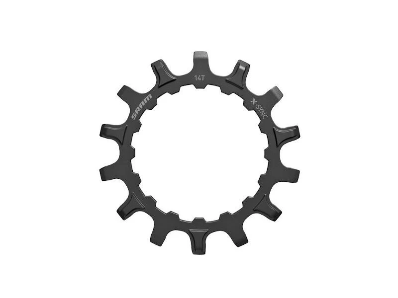 chain ring Sram X-Sync f.Bosch Motors, 18 T, black,steel,Direct Mount 1