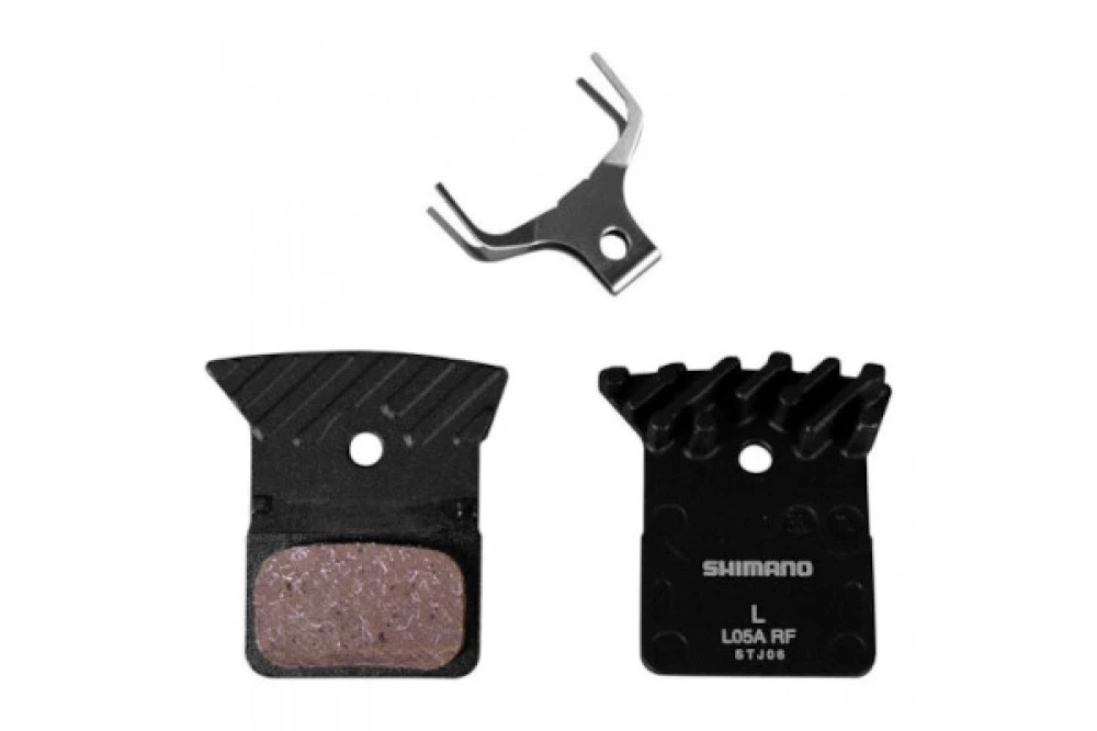 ΤΑΚΑΚΙΑ ΔΙΣΚΟΦΡΕΝΟΥ SHIMANO L05A-RF RESIN W/FIN & ΕΛΑΤΗΡΙΟ (1 ΖΕΥΓΟΣ) 1